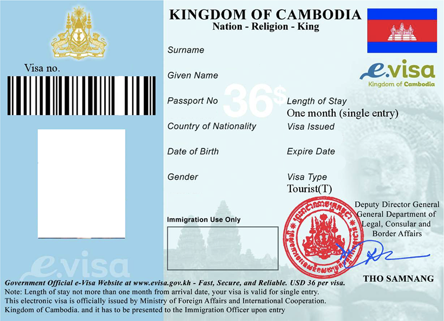 e-visa Cambodia